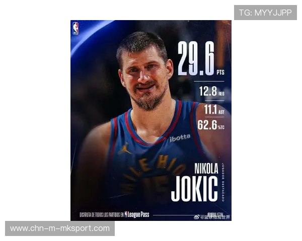 约基奇高效表现炸裂：领衔NBA的全能巨星再创新高